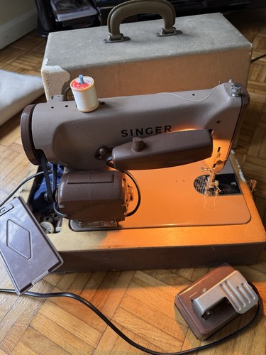 Singer vintage electric sewing - vintage,