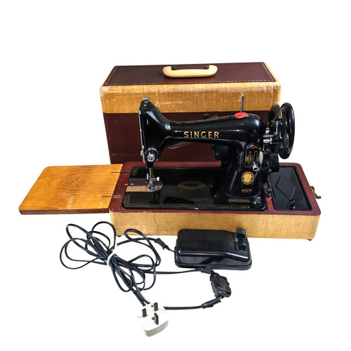 Singer sewing machine 99k - sewing,