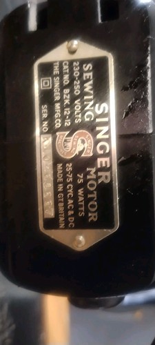 Vintage singer electric sewing - electric,