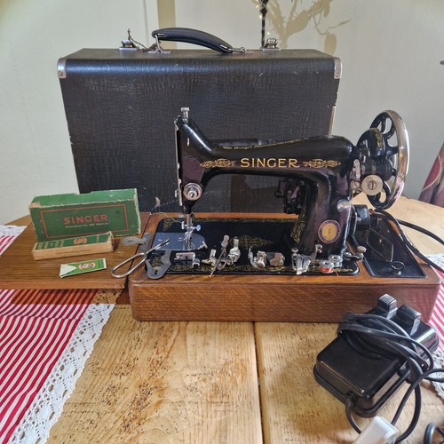 Vintage singer 99k - vintage, electric