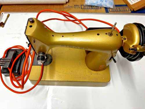 Singer gold sewing machine - singer,