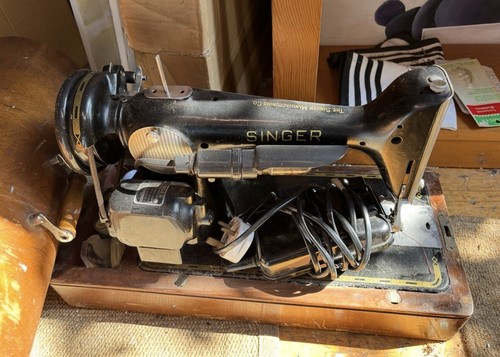 Vintage singer sewing - sewing, machine