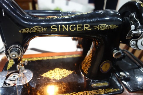 Vintage singer electric sewing - vintage,